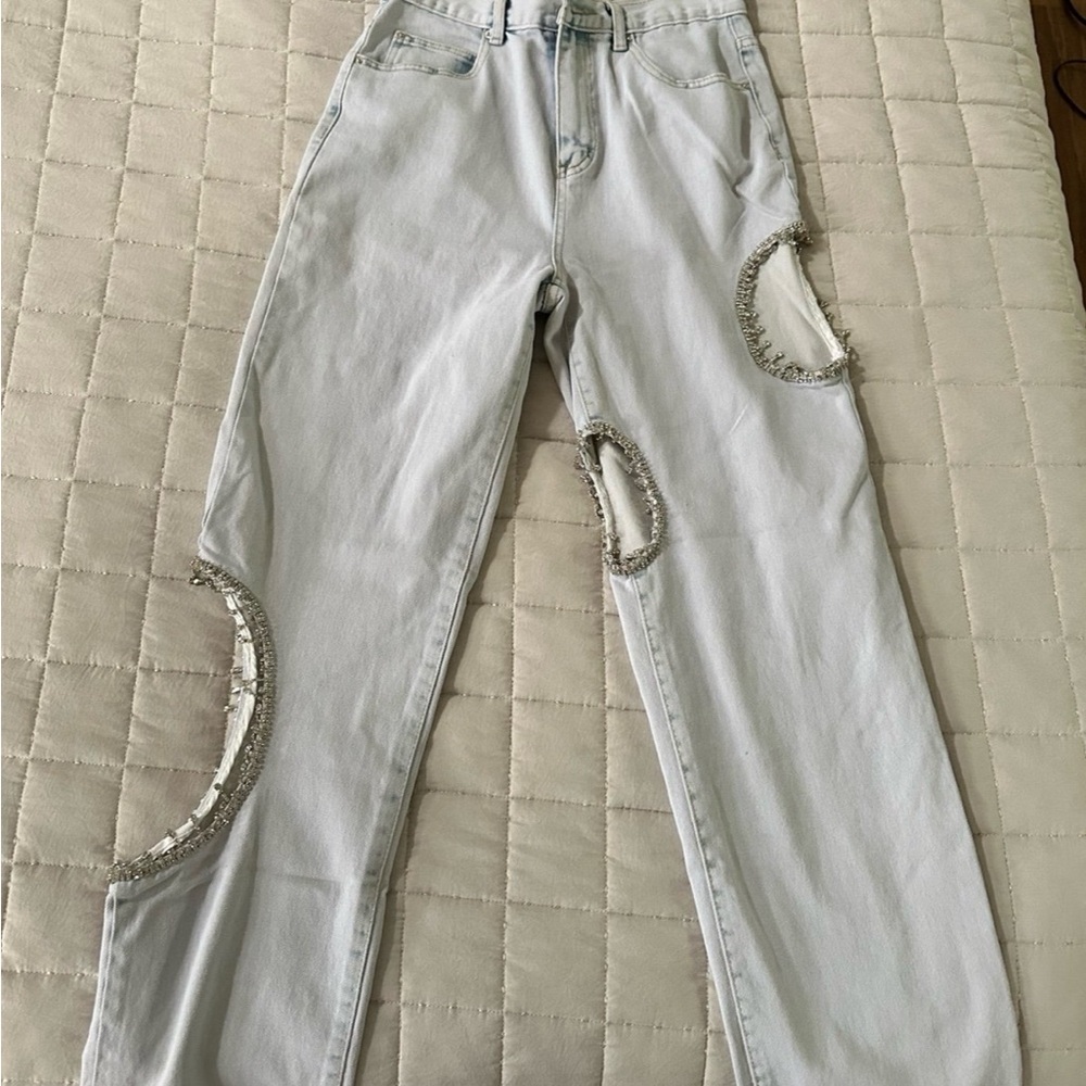 NEW LANE 201 Rhinestone jeans